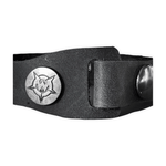 Custom Chop Shop Accessory Wornstar Custom Leather Bracelet - Star Bolt