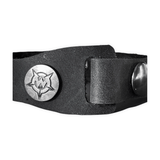 Custom Chop Shop Accessory Wornstar Custom Leather Bracelet - Star Bolt