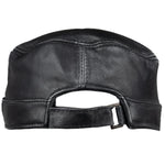 Custom Chop Shop Accessory Wornstar Custom Leather Hat - Studded Black - One of a Kind