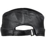 Custom Chop Shop Accessory Wornstar Custom Leather Hat - Studded Black - One of a Kind