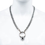 Custom Chop Shop Accessory 24" Wornstar Custom Necklace Chain - Skull Charm