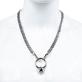 Custom Chop Shop Accessory 24" Wornstar Custom Necklace Chain - Skull Charm