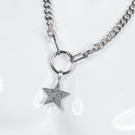 Custom Chop Shop Accessory Wornstar Custom Necklace Chain - Star with Skulls