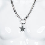 Custom Chop Shop Accessory Wornstar Custom Necklace Chain - Star with Skulls