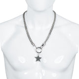 Custom Chop Shop Accessory Wornstar Custom Necklace Chain - Star with Skulls