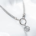 Custom Chop Shop Accessory Wornstar Custom Necklace Chain With Metal Chaos Charm