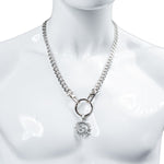 Custom Chop Shop Accessory Wornstar Custom Necklace Chain With Metal Chaos Charm