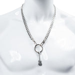 Custom Chop Shop Accessory Wornstar Custom Necklace Chain With Metal Guitar Charm