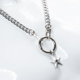 Custom Chop Shop Accessory Wornstar Custom Necklace Chain With Metal Star Charm