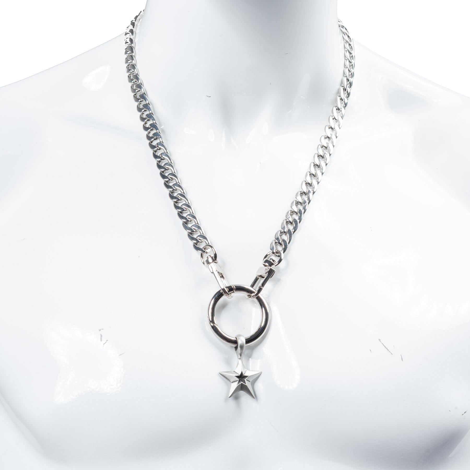 Custom Chop Shop Accessory Wornstar Custom Necklace Chain With Metal Star Charm