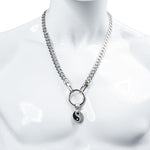 Custom Chop Shop Accessory Wornstar Custom Necklace Chain With Yin and Yang Charm