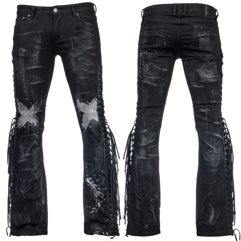 Custom Chop Shop Pants Wornstar Custom - Pants - Fringed