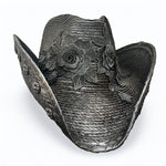 Custom Chop Shop Accessory Wornstar Custom Rocker Hat - Black Crosses and Roses