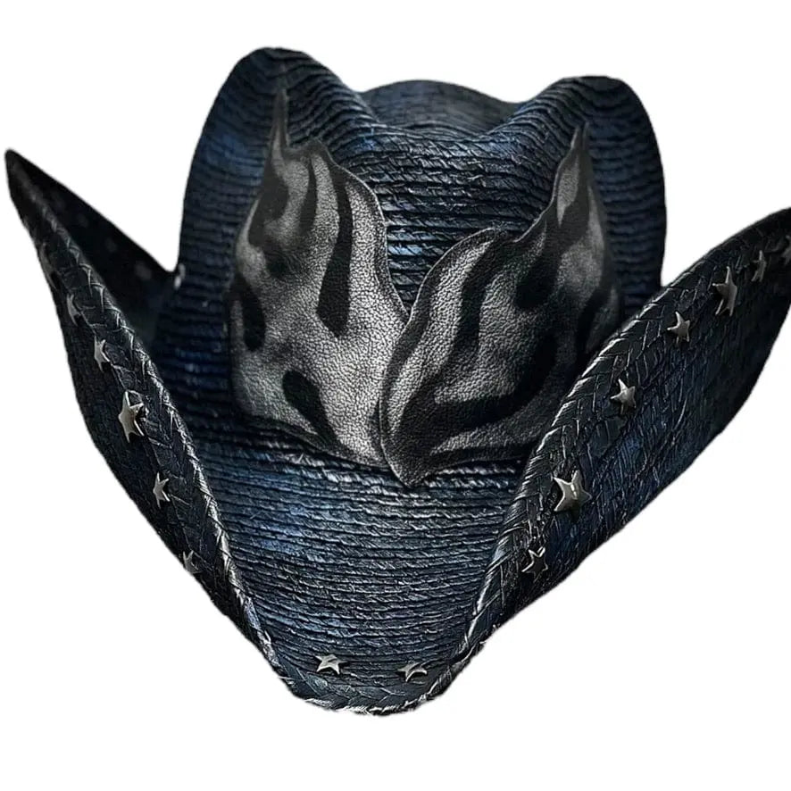 Custom Chop Shop Accessory Wornstar Custom Rocker Hat - Blaze