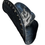 Custom Chop Shop Accessory Wornstar Custom Rocker Hat - Blaze