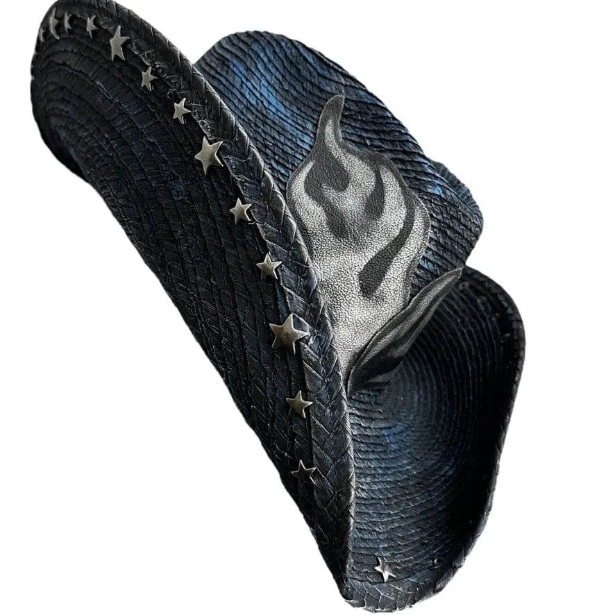Custom Chop Shop Accessory Wornstar Custom Rocker Hat - Blaze