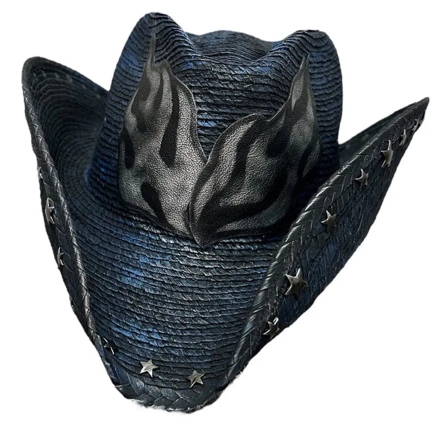 Custom Chop Shop Accessory Wornstar Custom Rocker Hat - Blaze