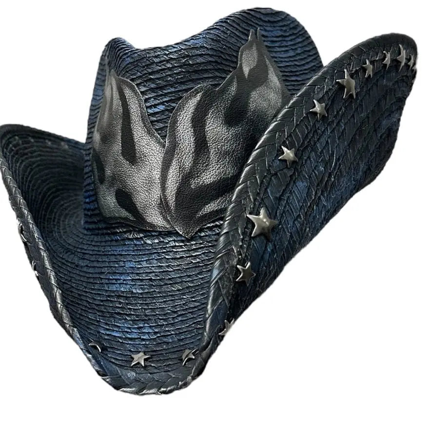 Custom Chop Shop Accessory Wornstar Custom Rocker Hat - Blaze