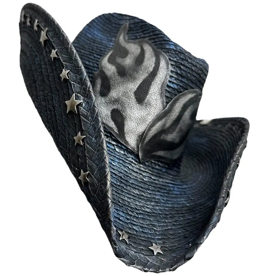 Custom Chop Shop Accessory Wornstar Custom Rocker Hat - Blaze
