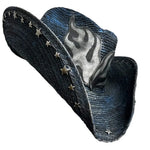 Custom Chop Shop Accessory Wornstar Custom Rocker Hat - Blaze