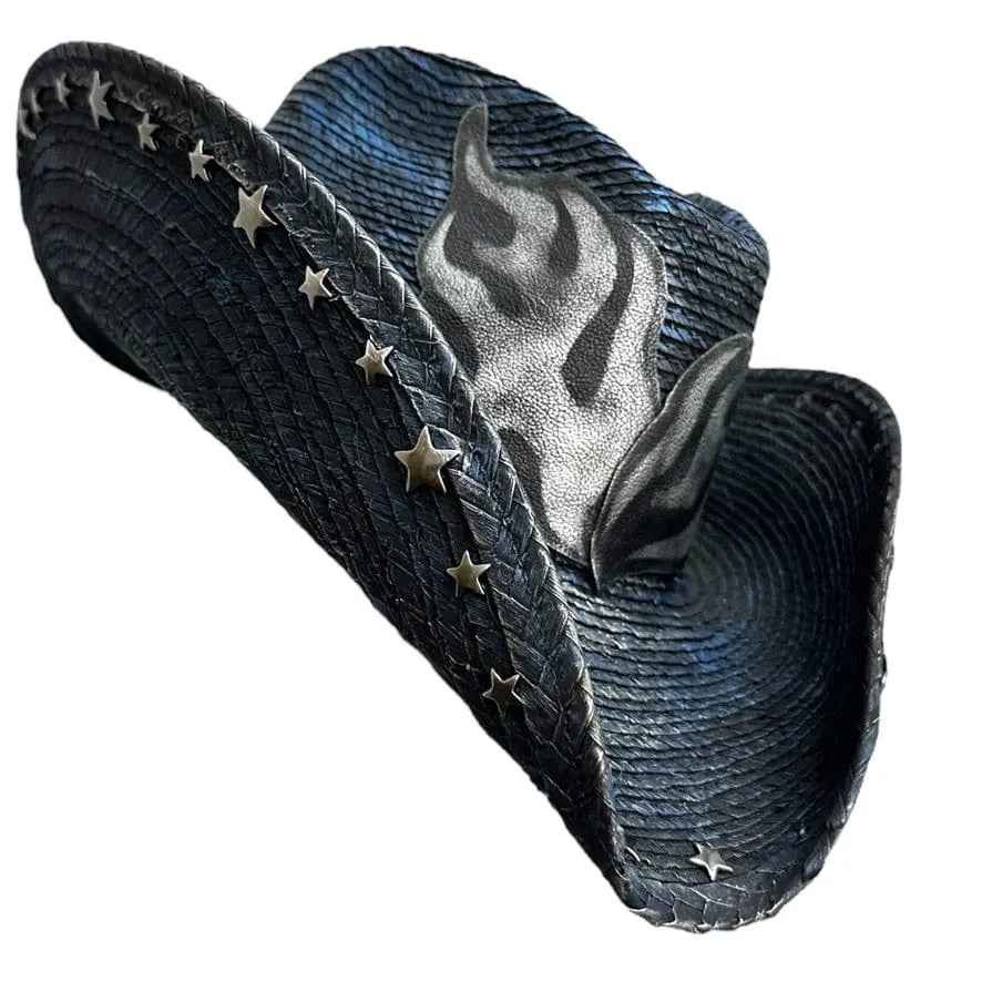 Custom Chop Shop Accessory Wornstar Custom Rocker Hat - Blaze