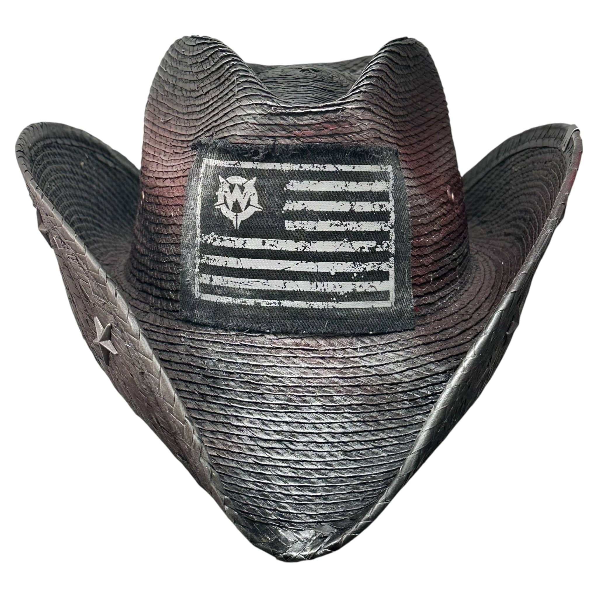 Custom Chop Shop Accessory Wornstar Custom Rocker Hat - Flag and Stars