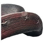 Custom Chop Shop Accessory Wornstar Custom Rocker Hat - Flag and Stars