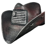 Custom Chop Shop Accessory Wornstar Custom Rocker Hat - Flag and Stars