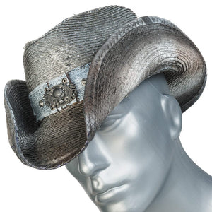Custom Chop Shop Accessory Wornstar Custom Rocker Hat - Gray Ghost