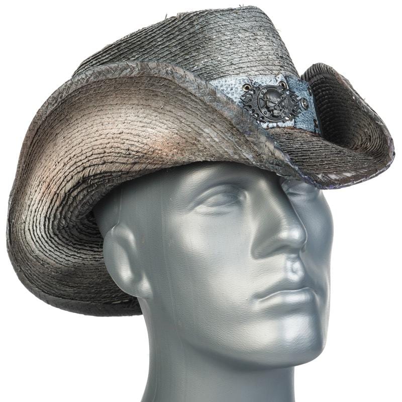 Custom Chop Shop Accessory Wornstar Custom Rocker Hat - Gray Ghost