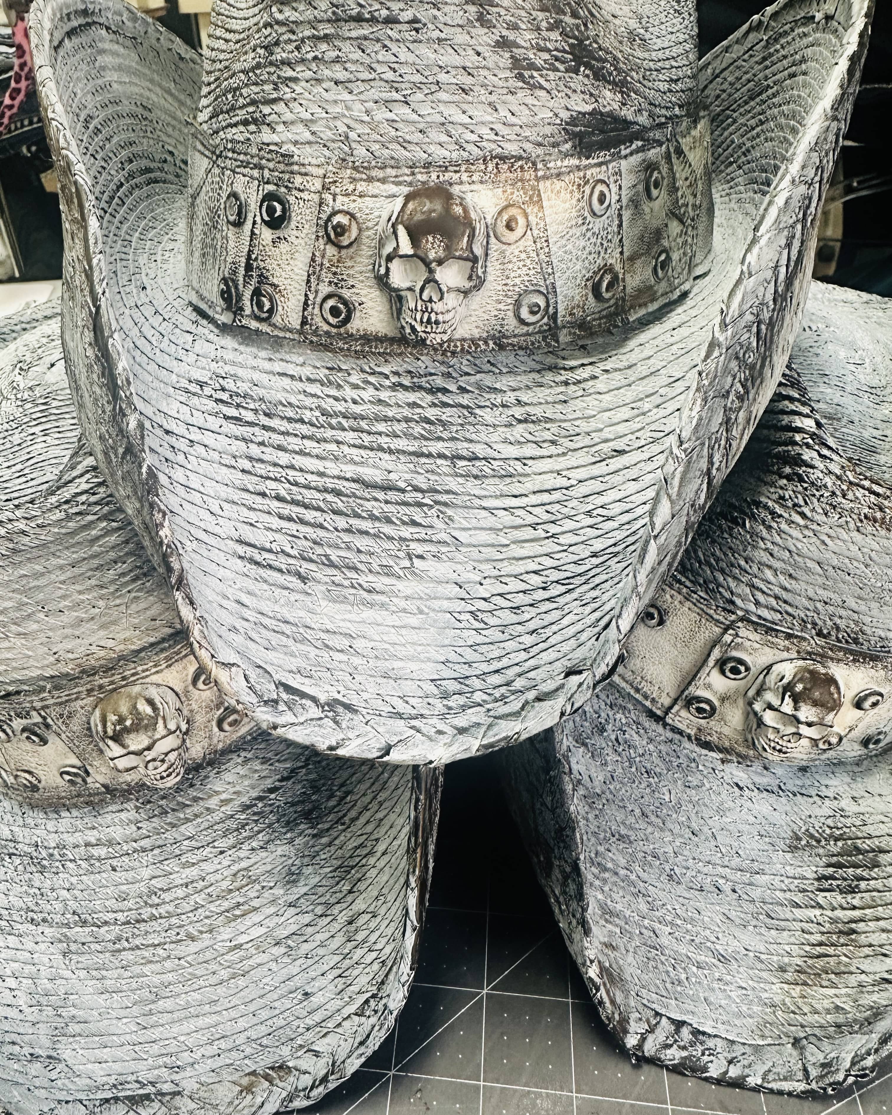Custom Chop Shop Hat Wornstar Custom Rocker Hat - Oxidized Wash