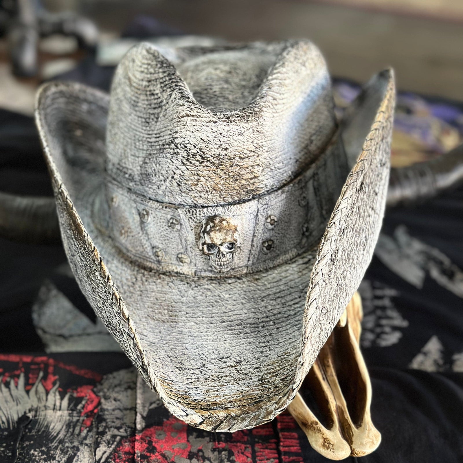 Custom Chop Shop Accessory Wornstar Custom Rocker Hat - Oxidized Wash