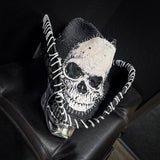 Custom Chop Shop Accessory Wornstar Custom Rocker Hat - Phantom White Stitched