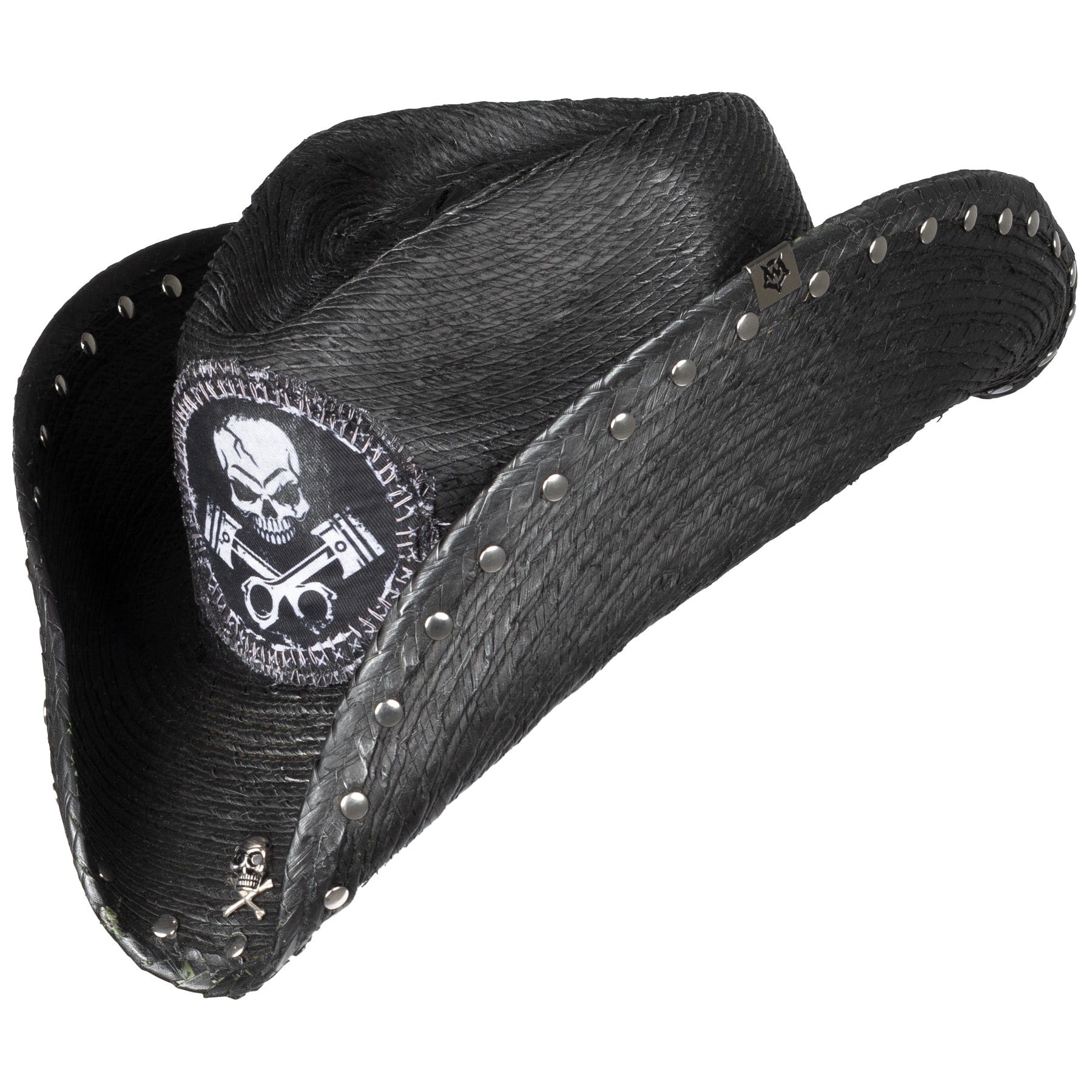 Custom Chop Shop Accessory Wornstar Custom Rocker Hat - Pistons