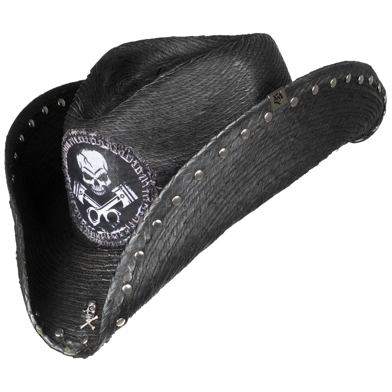 Custom Chop Shop Accessory Wornstar Custom Rocker Hat - Pistons