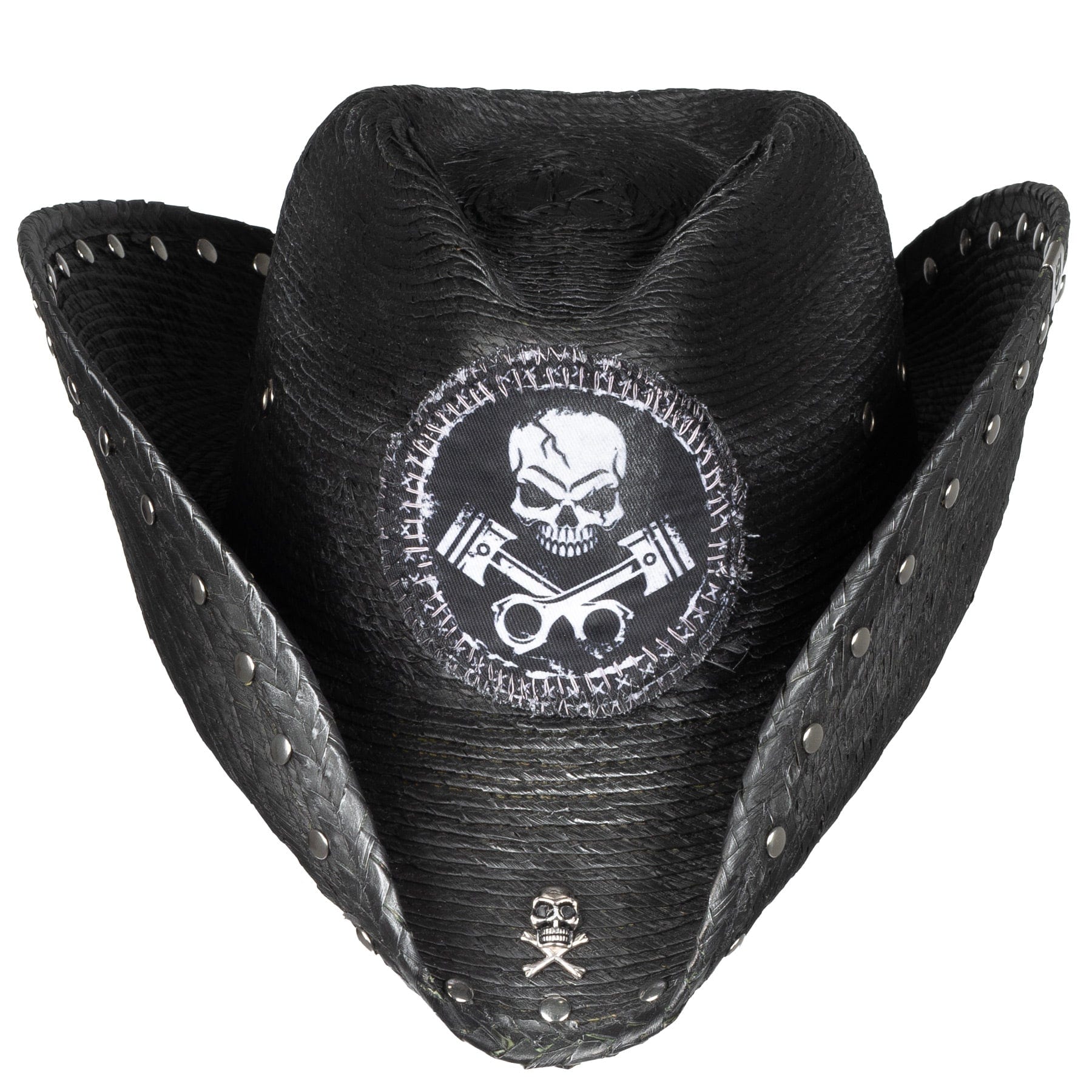 Custom Chop Shop Accessory Wornstar Custom Rocker Hat - Pistons