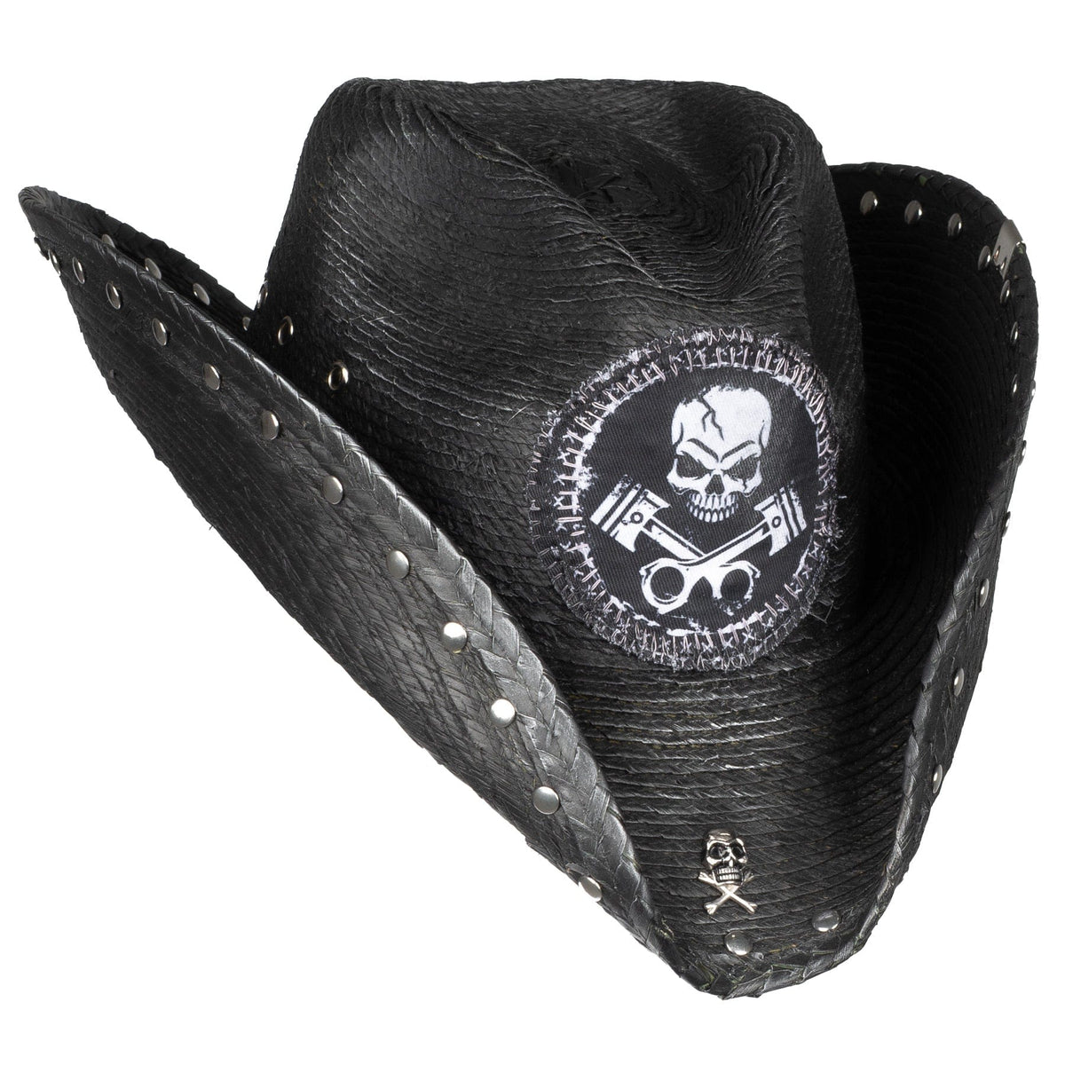 Custom Chop Shop Accessory Wornstar Custom Rocker Hat - Pistons