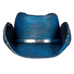 Custom Chop Shop Accessory Wornstar Custom Rocker Hat - Ready to Ship - Starred Electric Blue