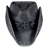 Custom Chop Shop Accessory Wornstar Custom Rocker Hat - Ready to Ship - Triple Crossed