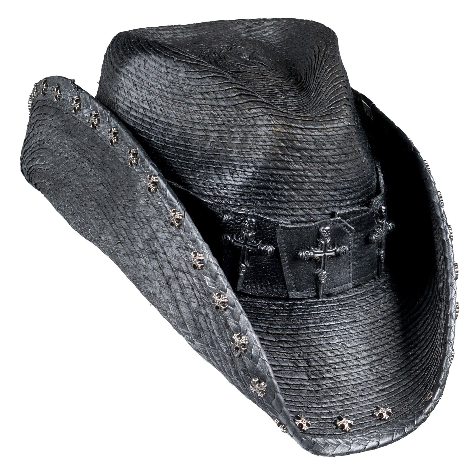 Custom Chop Shop Accessory Wornstar Custom Rocker Hat - Ready to Ship - Triple Crossed