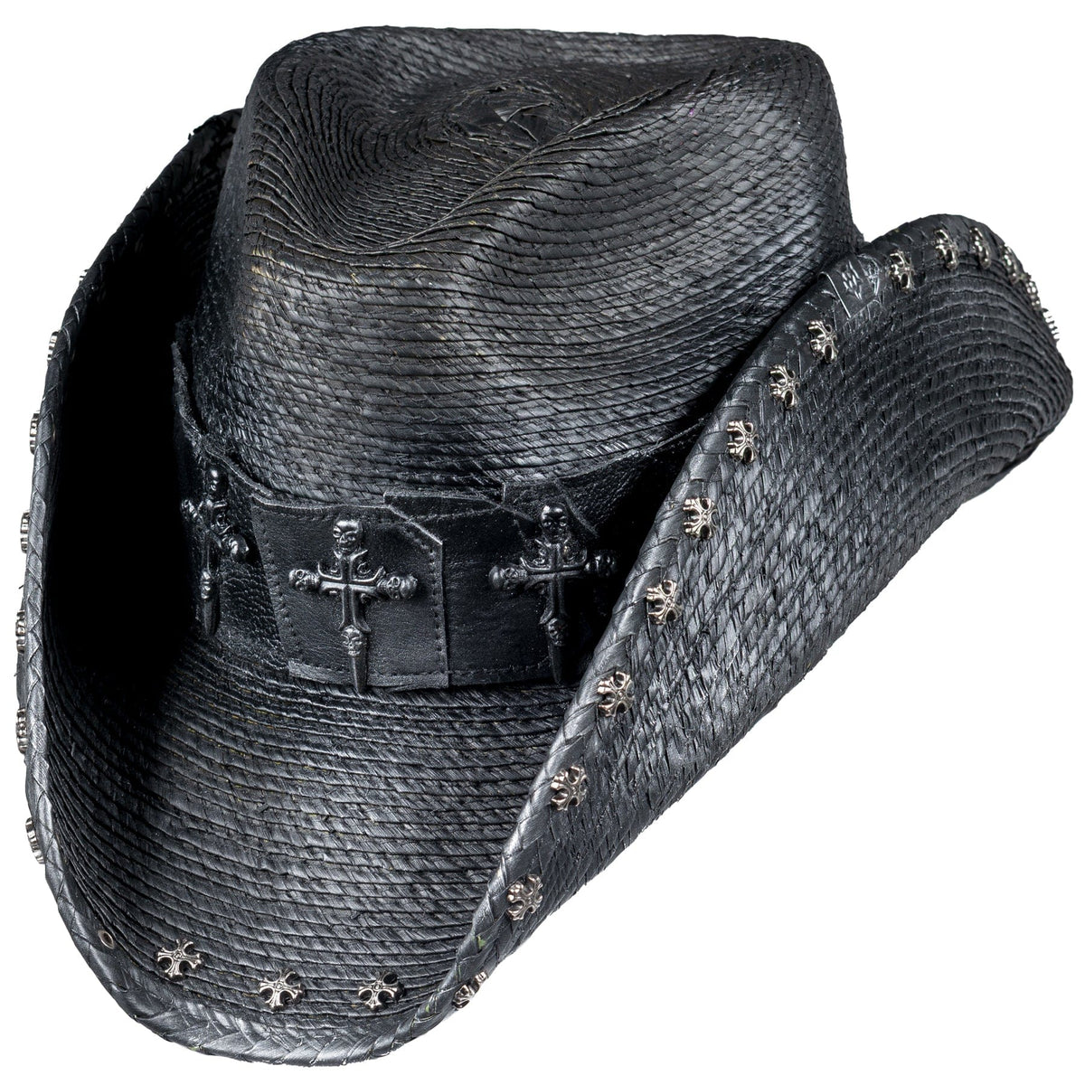 Custom Chop Shop Accessory Wornstar Custom Rocker Hat - Ready to Ship - Triple Crossed