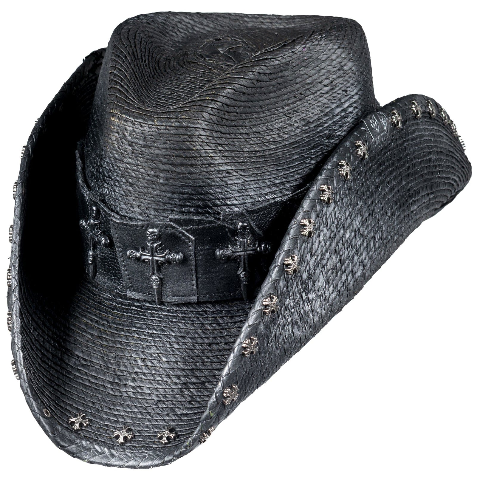 Custom Chop Shop Accessory Wornstar Custom Rocker Hat - Ready to Ship - Triple Crossed