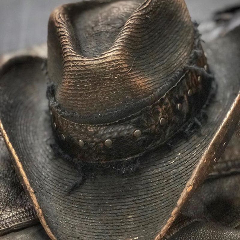 Custom Chop Shop Accessory Wornstar Custom Rocker Hat - Rusted