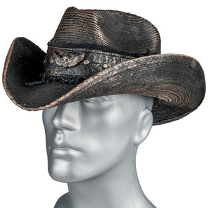 Custom Chop Shop Accessory Wornstar Custom Rocker Hat - Rusted Corona