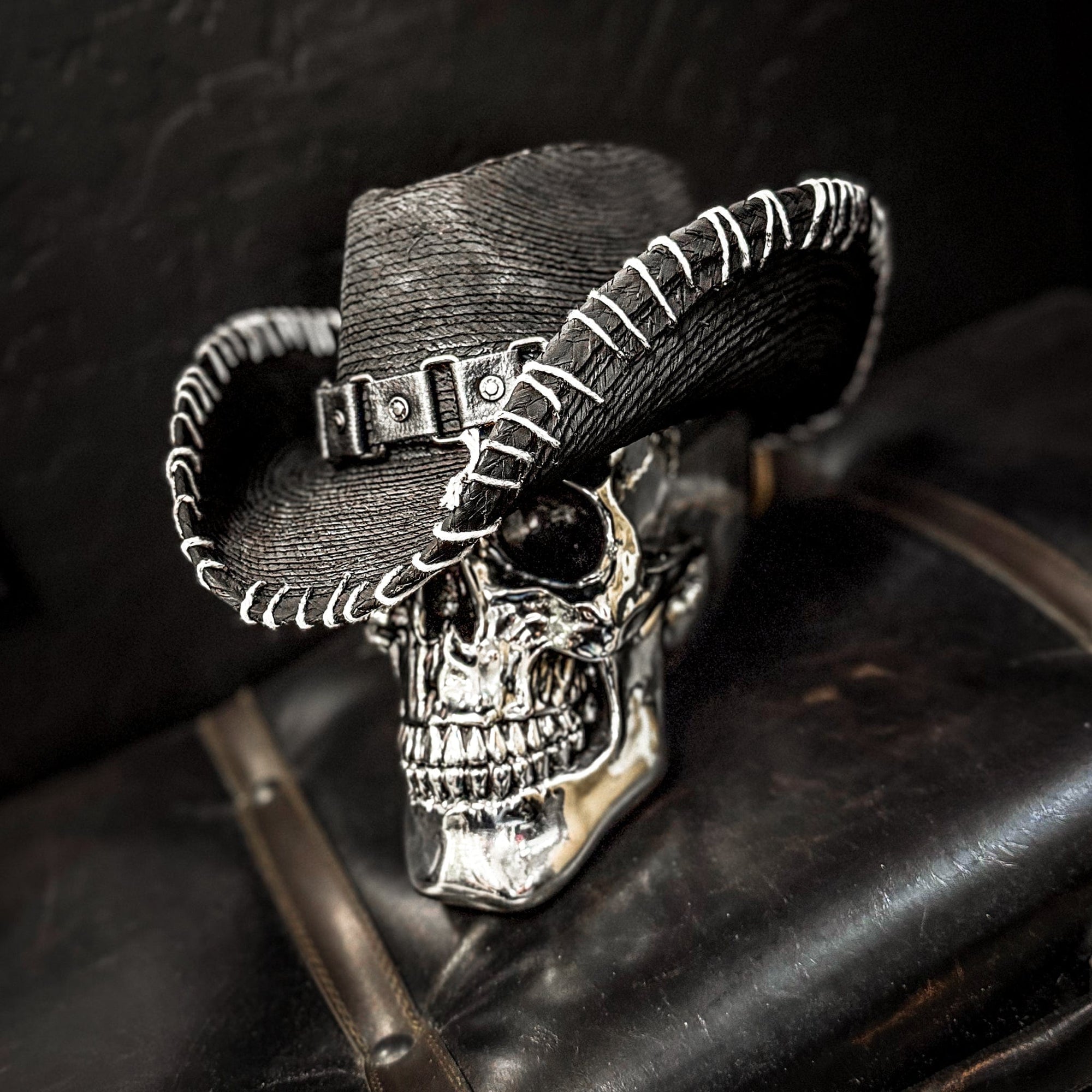 Custom Chop Shop Accessory Wornstar Custom Rocker Hat - Serpent