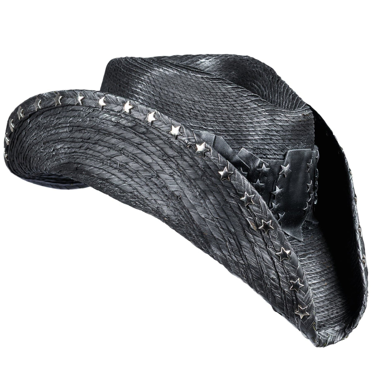 Custom Chop Shop Accessory Wornstar Custom Rocker Hat - Starred Brim