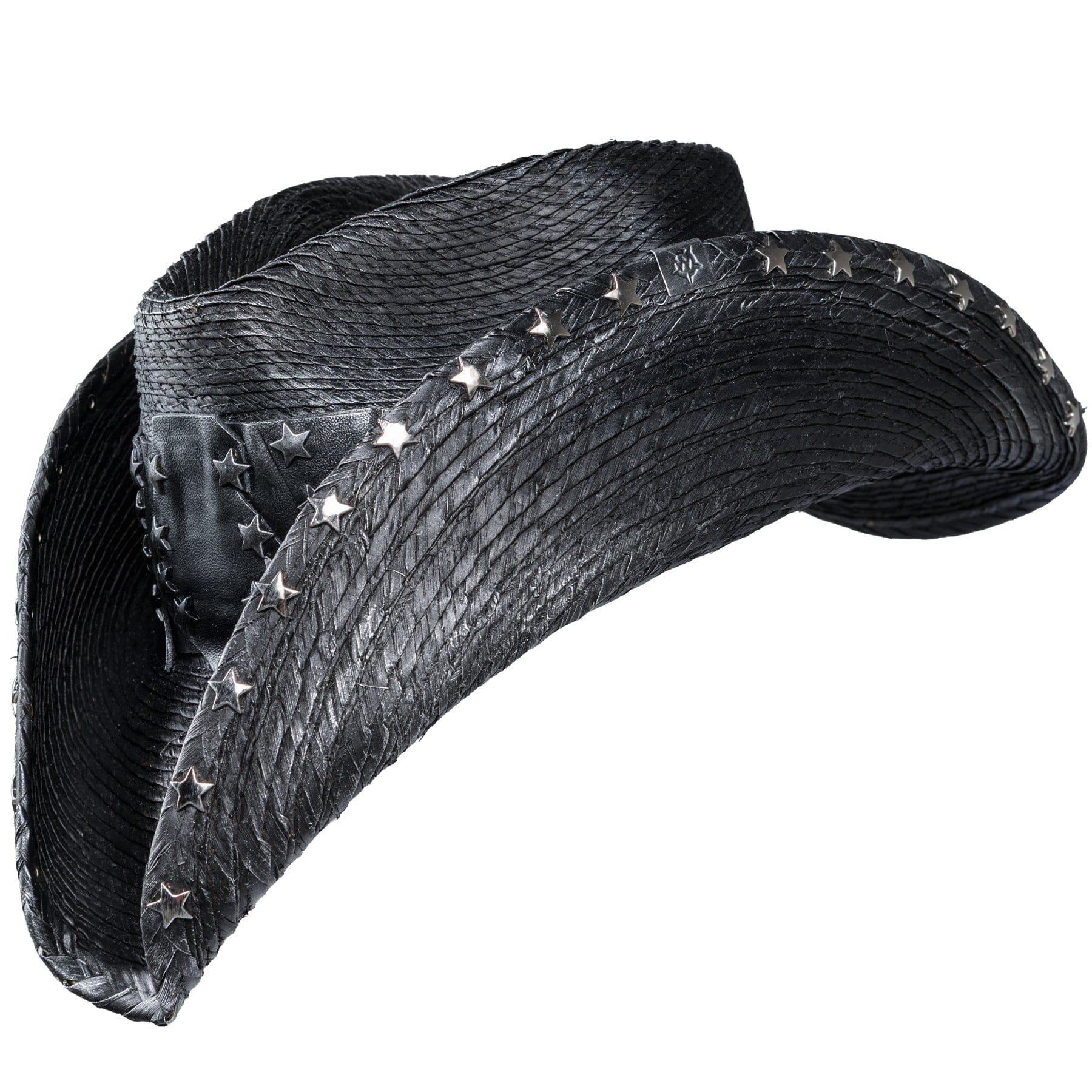 Custom Chop Shop Accessory Wornstar Custom Rocker Hat - Starred Brim