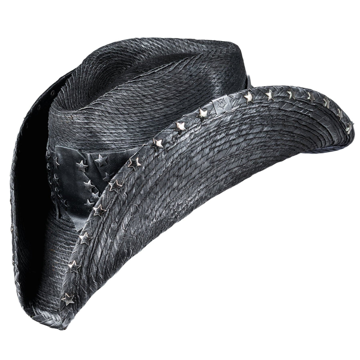 Custom Chop Shop Accessory Wornstar Custom Rocker Hat - Starred Brim