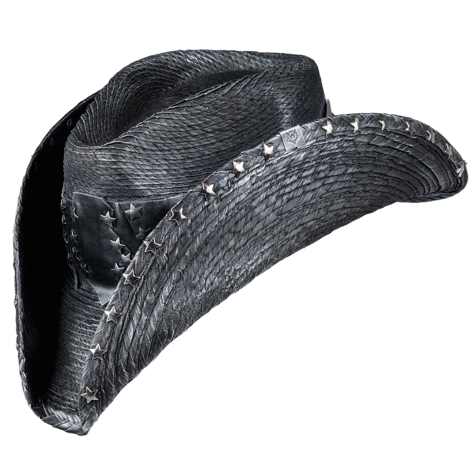 Custom Chop Shop Accessory Wornstar Custom Rocker Hat - Starred Brim