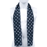 Custom Chop Shop Accessory Wornstar Custom Scarf - Black and White Dots